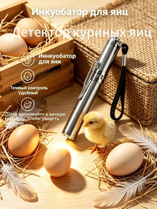Овоскоп для куриных и перепелиных яиц, вариант, фото 2