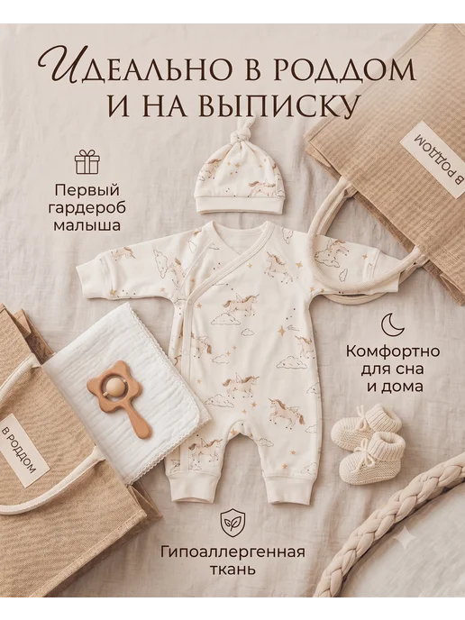 Распашонки для новорожденных, белый, фото 3