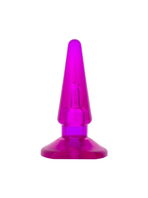 Toyfa Basic Анальная втулка Basic, PVC, 9,5 см, фиолетовый
