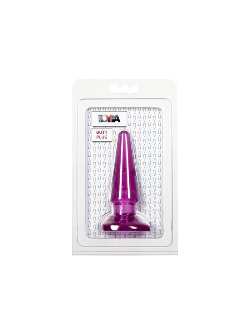Toyfa Basic Анальная втулка Basic, PVC, 9,5 см, фиолетовый, фото 3