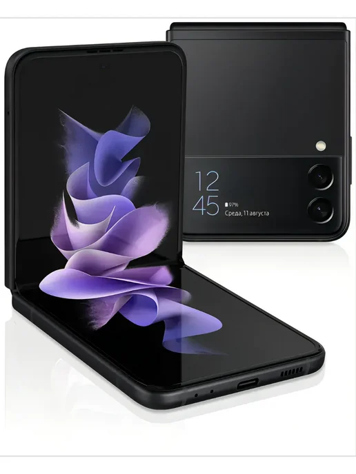 Смартфон Samsung Z Flip3 8/256 ГБ, черный, фото 2