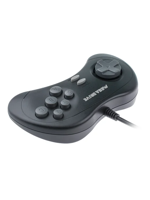 Mega Drive Комплект Геймпадов 16бит кабель 3 метра приставки Сега, 3 м, фото 4