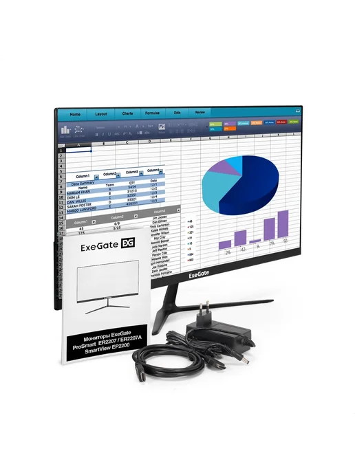 EXEGATE Монитор 21.5" ProSmart ER2207A, EX300340RUS, фото 4