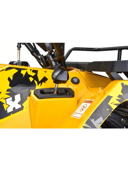 MotoHouse Квадроцикл MotoLand бензиновый 200 кубов 4 такта желтый, желтый, фото 4