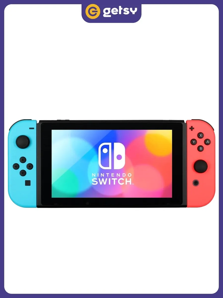 Nintendo Игровая консоль Switch, 4 32 ГБ, синий, красный HAD-S-KABAH