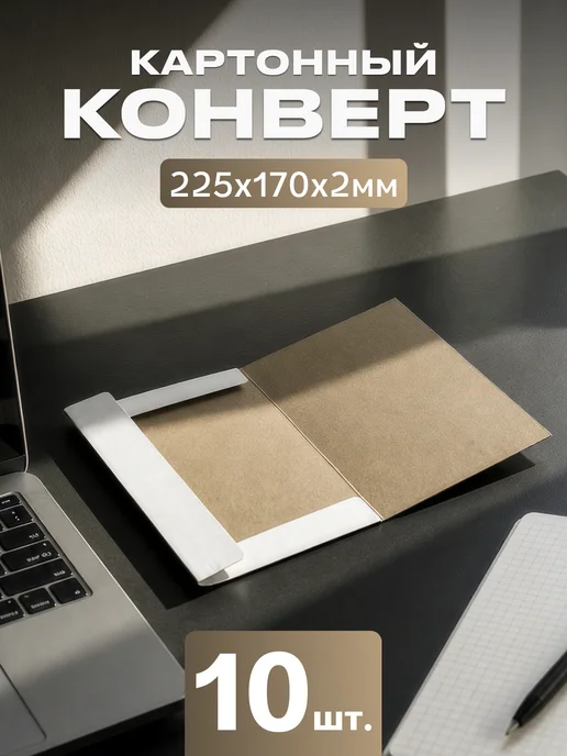 ЯроПак Конверты самосборные 225х170х2, 170x2