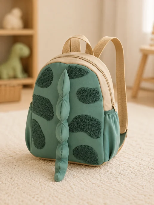 BUNNY BAG Детский рюкзак в садик, зеленый, фото 6