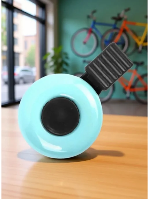 Vinca Sport Звонок велосипедный на руль голубой (YL11 light blue), голубой, фото 7
