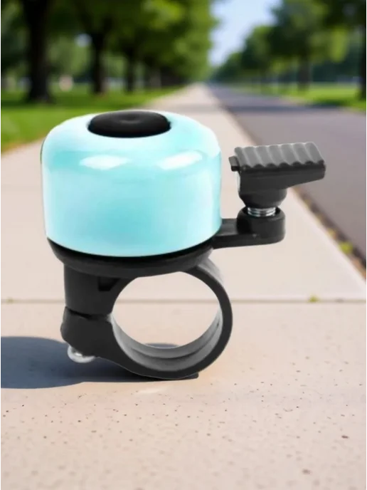 Vinca Sport Звонок велосипедный на руль голубой (YL11 light blue), голубой, фото 8