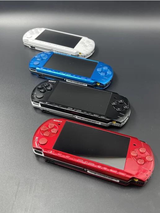 SONY Новые Sony PSP(Мега комплекты,Оригинал,3000Игр), синий