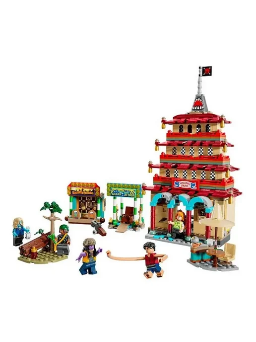 LEGO. Конструктор пираты Ван Пис Битва в парке Арлонг 926 деталей, вариант, фото 5