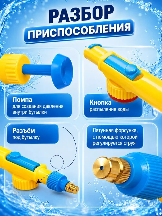 Homash Распылитель для воды, вариант, фото 2