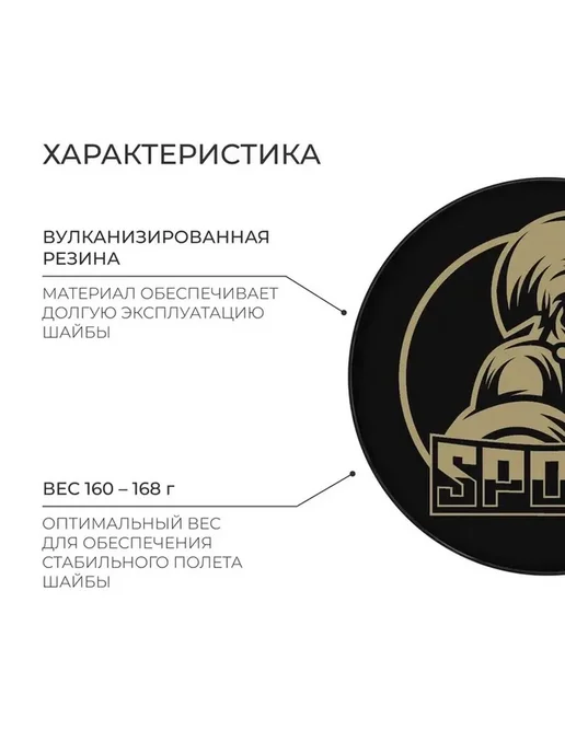 Ледовая хоккейная шайба для взрослых, вариант