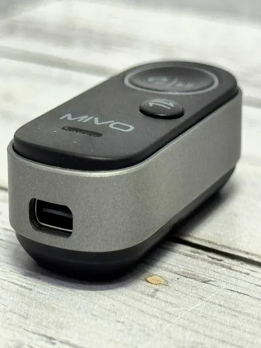 MIVO Блютуз-адаптер для автомобильной магнитолы, черный
