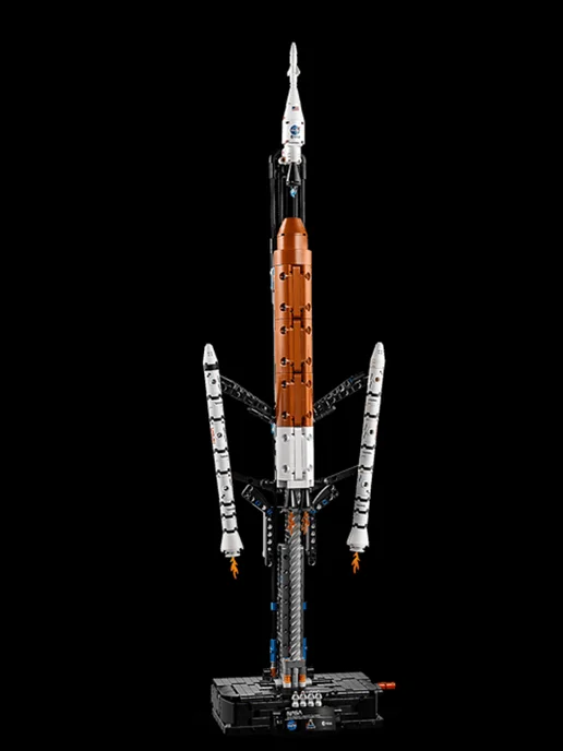 LEGO Конструктор - Ракета-носитель НАСА «Артемида» 632 детали, синий, фото 3