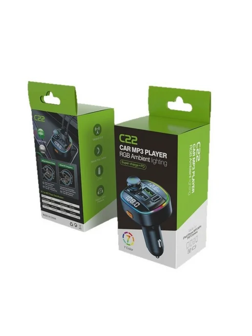 Автомобильный PD быстрая зарядка Bluetooth-плеер, вариант, фото 3