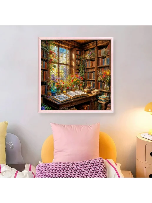Клубочный набор Вышивка крестом для дома 40x40см, 40x40 см, фото 2