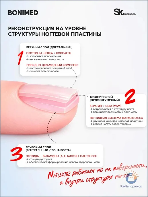 Сыворотка-флюид для ногтей 10 мл, 10 мл, фото 5