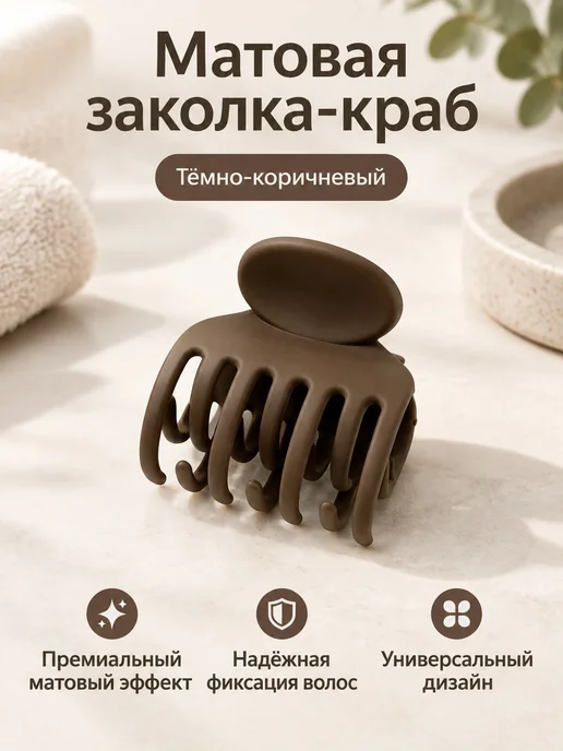 Набор аксессуаров для волос 4 шт.（Многозубый）, 4 шт