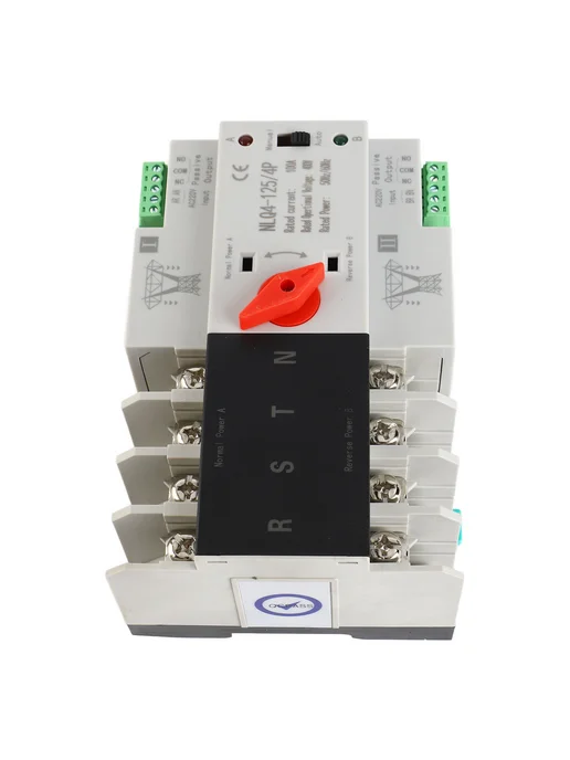 ATS 4P 100A AC400V DIN-рейка, вариант, фото 6