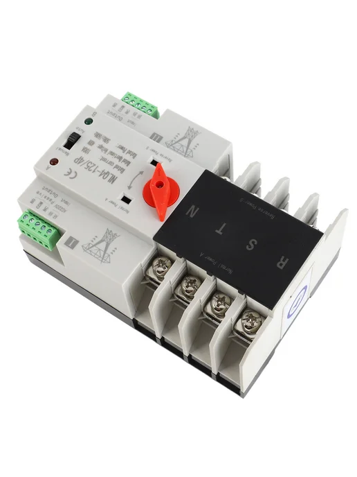 ATS 4P 100A AC400V DIN-рейка, вариант, фото 7
