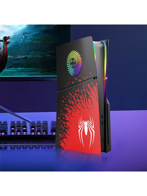 Spider Shell для PS5 Slim Console (2.0 Disc), вариант