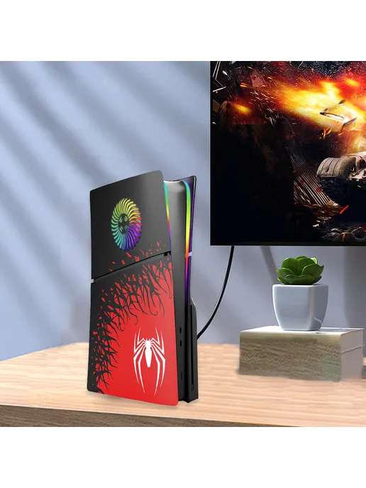 Spider Shell для PS5 Slim Console (2.0 Disc), вариант, фото 2