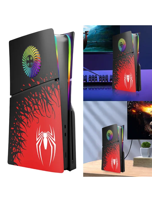 Spider Shell для PS5 Slim Console (2.0 Disc), вариант, фото 3