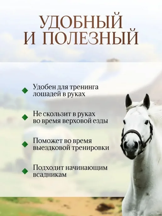 Хлыст Выездковый 120 см для Конного Спорта, вариант, фото 3