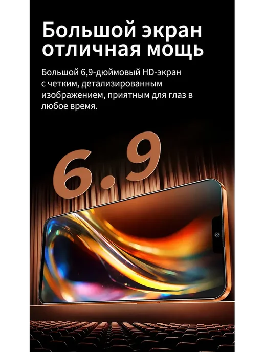 Смартфон Pro Max I17 Pro Max 512 ГБ, голубой, фото 8