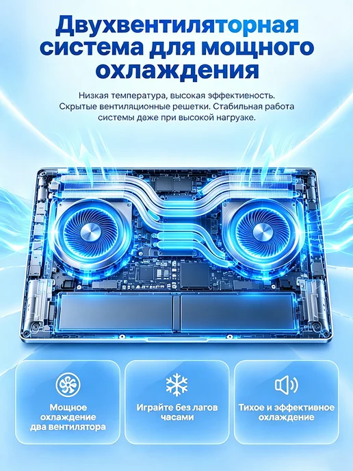 Высокопроизводительный игровой ноутбук—32ГБ+1024ГБ, 20000мАч, 32 ГБ, 1024 ГБ, фото 4