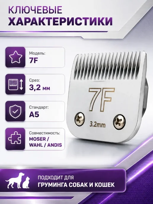 Нож для стрижки WAHL KM10 MOSER KM5 LB 630 YS Heini Бежевый, бежевый, фото 2