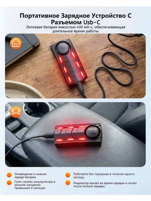 Антиугонная автосигнализация с пультом управления, вариант, фото 5