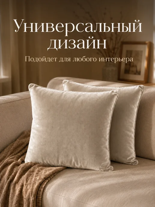 Подушка декоротивная 40х40 см, 40x40 см, фото 2
