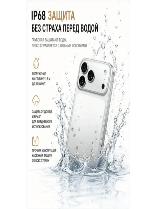 Смартфон Pro Max I17 Pro Max 12/512 ГБ (восстановленный), черный, фото 5