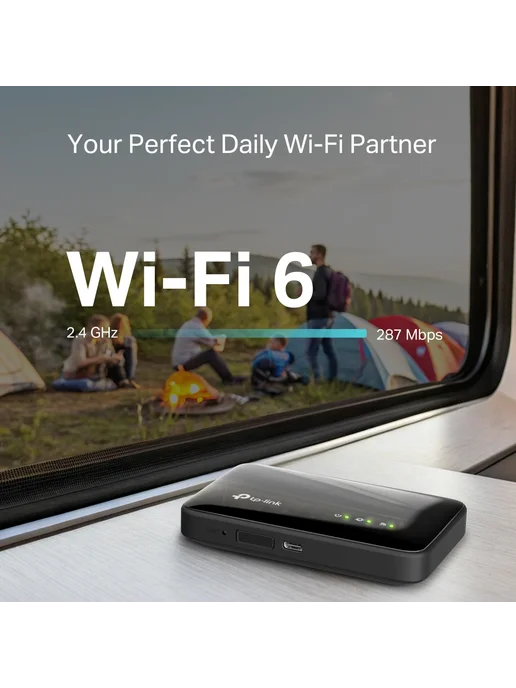 TP-link Роутер Wi-Fi M7005, черный, фото 8