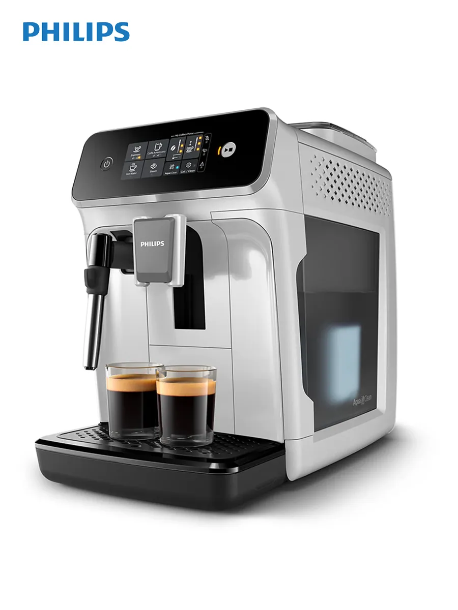 PHILIPS Кофемашина 1.8л, 1400Вт,Серебряный цвет