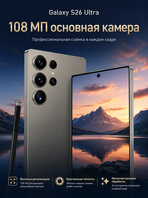 Смартфон sansung S26 Ultra 8/1024 ГБ, белый, фото 3