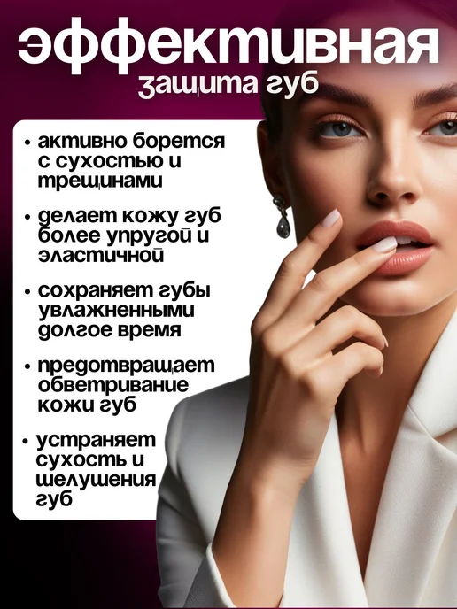 Бальзам для губ увлажняющий с проявляющим эффектом, помада, вариант, фото 2