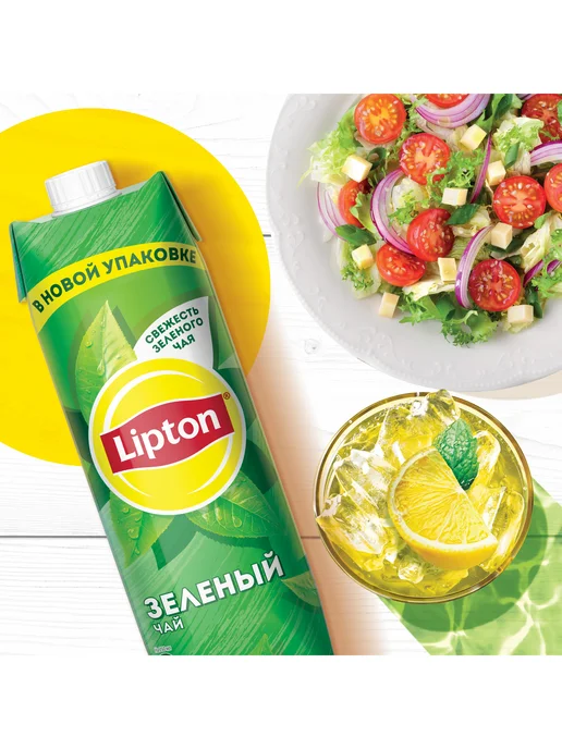 Lipton Напиток холодный чай Липтон Зеленый чай 0,95л, 0,95 л, фото 4