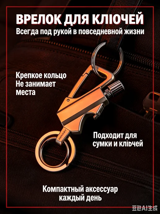 спички Вечная спичка, огниво туристическое, серый, фото 3