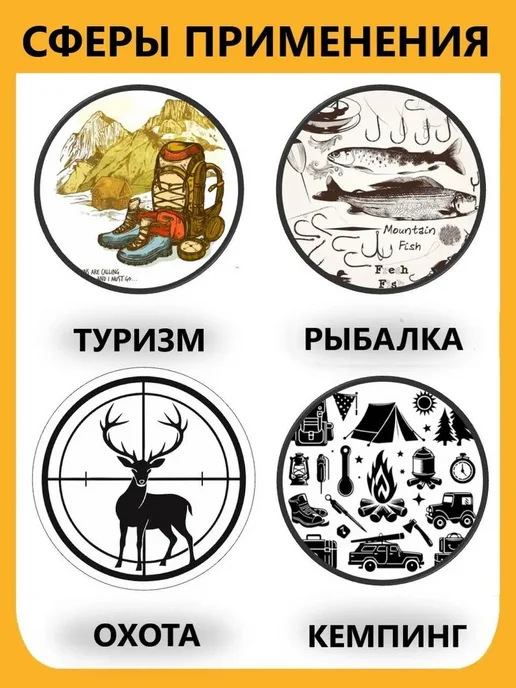 Огниво туристическое вечная спичка с линейкой, 1 шт, 1 шт, фото 3