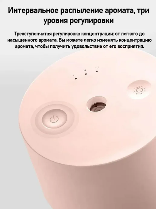 Xiaomi Автоматичеий аромзатор Mijia 2 Набор роовый, розовый, фото 6