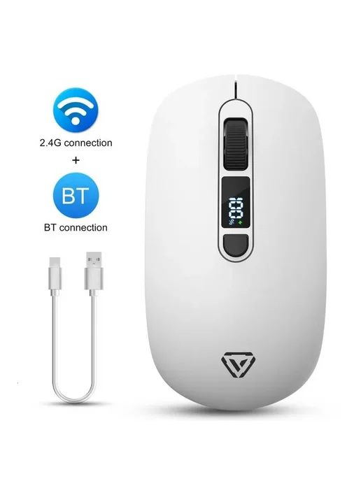 Беспроводная мышь с Bluetooth и 4-сторонним колесом прокрутк, вариант, фото 3