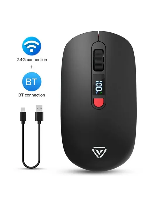 Беспроводная мышь с Bluetooth и 4-сторонним колесом прокрутк, вариант, фото 6