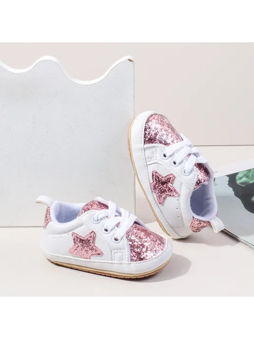 Kidsun Пинетки для новорожденных, розовый, фото 4