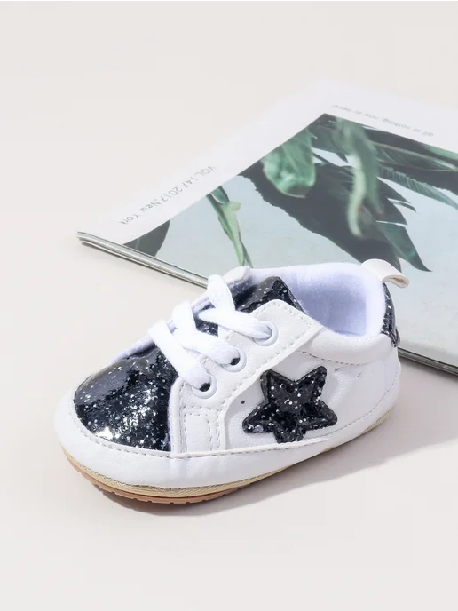Kidsun Пинетки для новорожденных, черный, фото 5