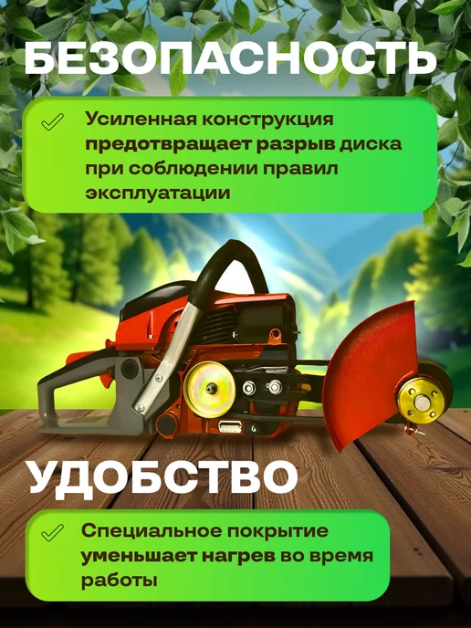 Насадка болгарка для бензопилы STIHL 180 (180мм), вариант, фото 5