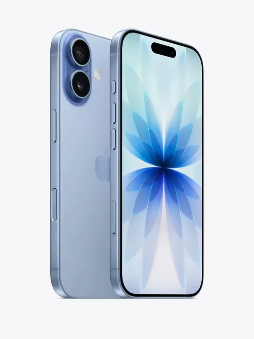 Смартфон Apple iPhone 17 256 ГБ, синий, фото 7
