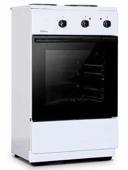 Tessa Плита электрическая TCE 32012 W, 50 см, 2 конфорки, 32012 Вт, фото 3